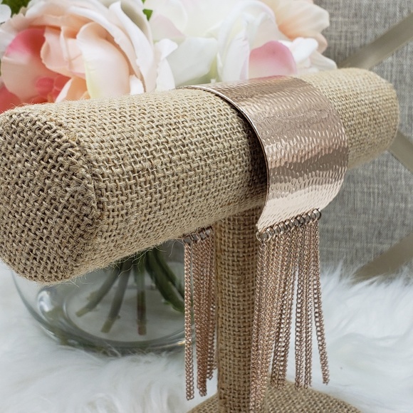 Infinity Raine Jewelry - 🆕️INC Rose Gold Tone Cuff Fringe Bracelet